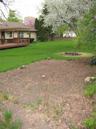 Tom Weaver Garden 2007 Bloomington, MN - pre-planting